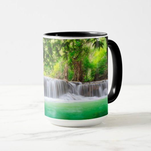 Landschaftswasserfall Tasse (VorderseiteRechts)
