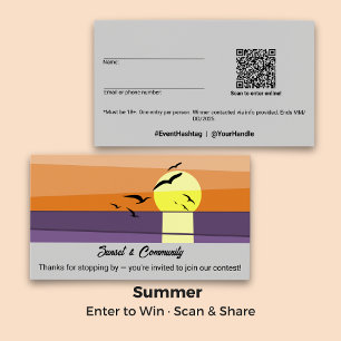 Landschaftswettbewerb Einladende QR + Connect Card