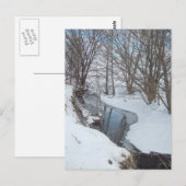 Landschnee Postkarte (Vorne/Hinten)