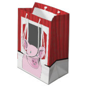 Landschwein mit MGB Mittlere Geschenktüte (Rückseite Schrägansicht)
