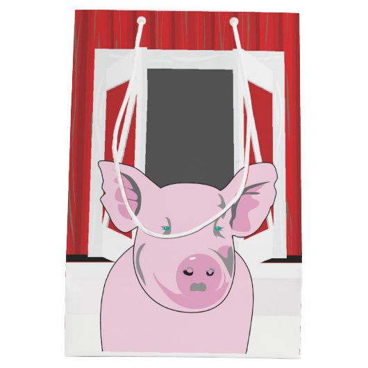 Landschwein mit MGB Mittlere Geschenktüte (Rückseite)