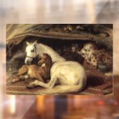 Landseer, das arabische Zelt Fensteraufkleber (Blatt 2)