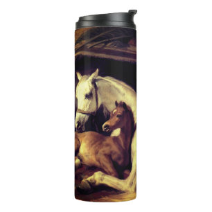 Landseer, das arabische Zelt Thermosbecher