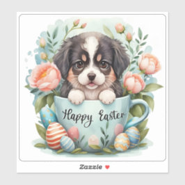 Landseer Happy Oaster Vinyl Sticker