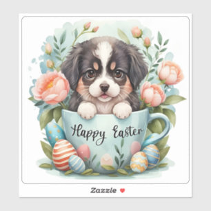 Landseer Happy Oaster Vinyl Sticker