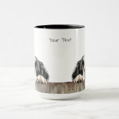 Landseer Hund Tasse (Zentrum)