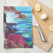 Landseer Neufundland Küchentücher (Viertel Falte)