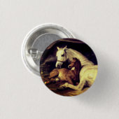 Landseer Pferde Button (Vorne & Hinten)