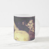 Landseer Pferde Mattglastasse (VorderseiteRechts)