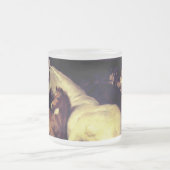 Landseer Pferde Mattglastasse (Mittel)