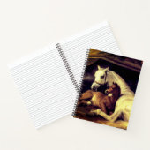 Landseer Pferde Notizblock (Innenseite)