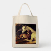 Landseer Pferde Tragetasche (Rückseite)