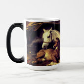 Landseer Pferde Verwandlungstasse (Links)