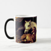 Landseer Pferde Verwandlungstasse (Links)