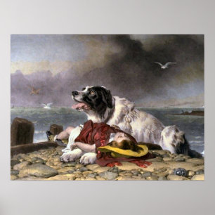 Landseer rettete poster
