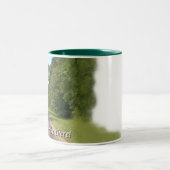 Landseitenfahrt Zweifarbige Tasse (Mittel)