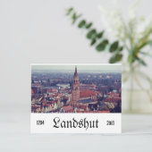 Landshut Postkarte (Stehend Vorderseite)