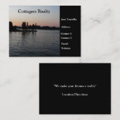 Landsleute Realty-Real-Anwesen Visitenkarte (Vorne/Hinten)