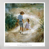 Landspaziergang Poster (Vorne)