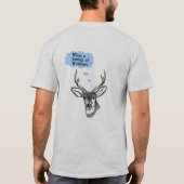 Landspitzen-Park-Bauernhof Poltroonish Sheeple T-Shirt (Rückseite)