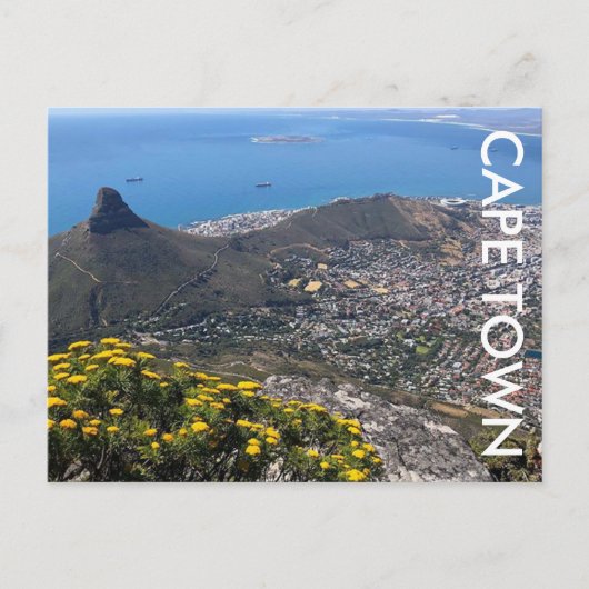 Landstadtansicht Postkarte (Vorderseite)