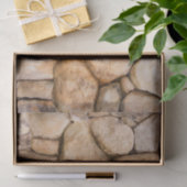 Landsteinzeitmauer Seidenpapier (Geschenk)