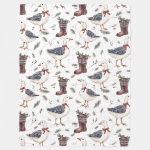 Landstiefel Gans Fleecedecke