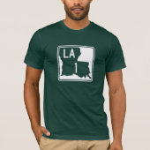 Landstraße 1, Louisiana, USA T-Shirt (Vorderseite)