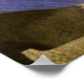 Landstraße abfüllen poster (Ecke)