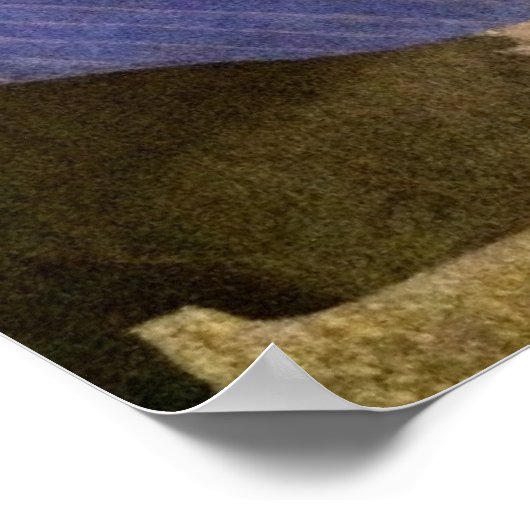 Landstraße abfüllen poster (Ecke)