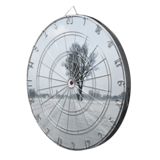 Landstraße Dartscheibe (Vorderseite rechts)