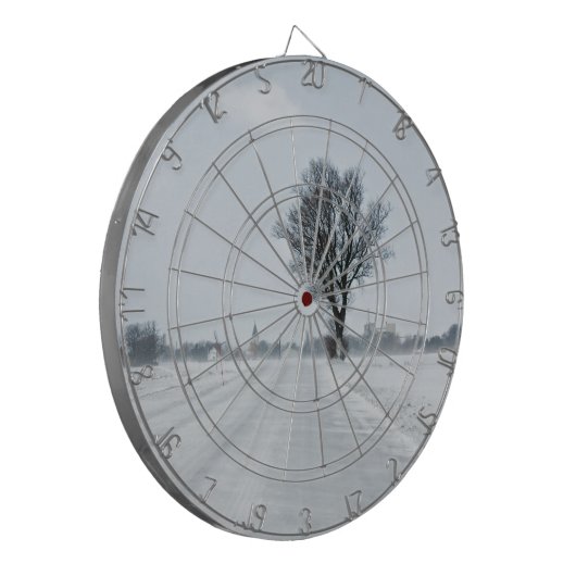 Landstraße Dartscheibe (Vorderseite Links)