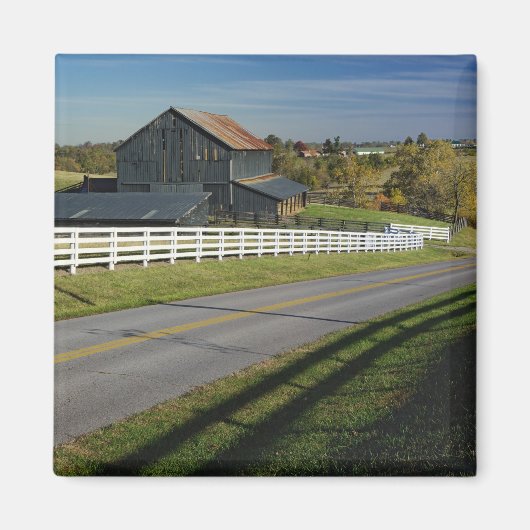 Landstraße durch Bluegrass Region 2 Magnet (Vorne)