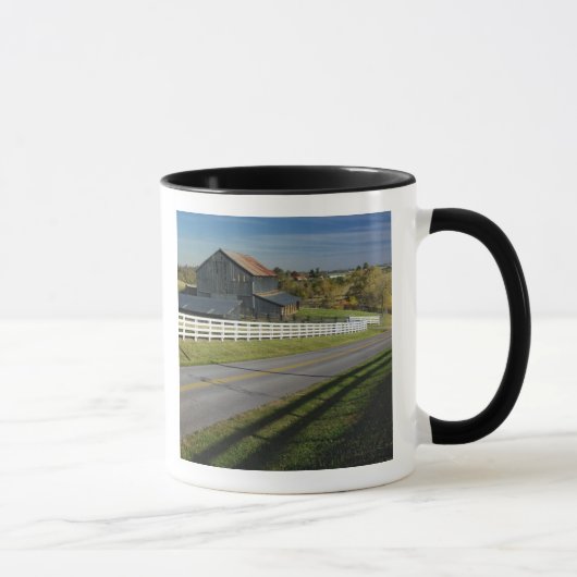 Landstraße durch Bluegrass Region 2 Tasse (Rechts)