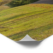 Landstraße durch die Region Bluegrass Kentucky 2 Poster (Ecke)