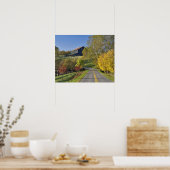 Landstraße durch die Region Bluegrass Kentucky Poster (Küche)