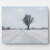 Landstraße Fotoplatte (Vorderseite)