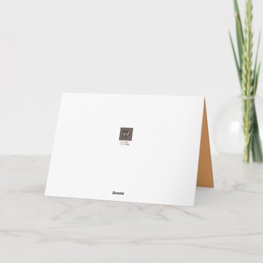 Landstraße - Herbstkarte Karte (Rückseite)