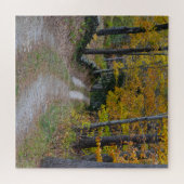 Landstraße im Herbst Puzzle (Horizontal)