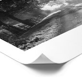 Landstraße in Cheshire Poster (Ecke)