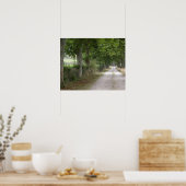 Landstraße in der Nähe der Stadt Poster (Küche)