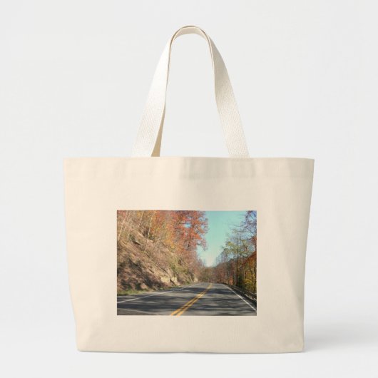 Landstraße Jumbo Stoffbeutel (Vorne)
