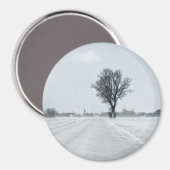 Landstraße Magnet (Vorderseite/Rückseite)