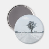 Landstraße Magnet (Vorderseite/Rückseite)