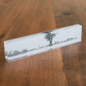 Landstraße Namensplakette (Seite)