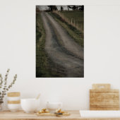 Landstraße nehmen Sie Zuhause Print Poster (Küche)