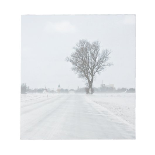 Landstraße Notizblock (Vorderseite)