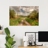 Landstraße Poster (Heimbüro)