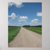 Landstraße Poster (Vorne)