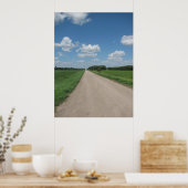 Landstraße Poster (Küche)